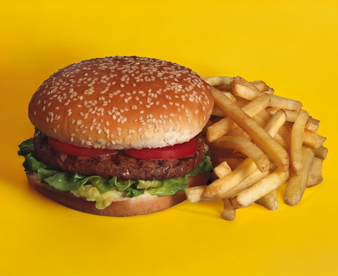 Hamburguesa Wester con Papas