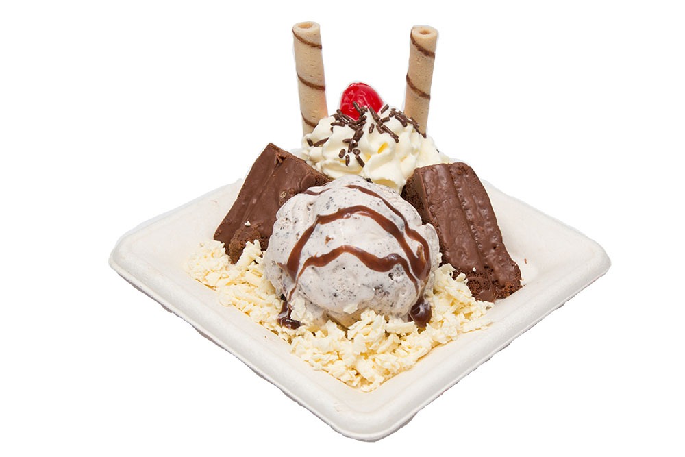 Brownie con Helado