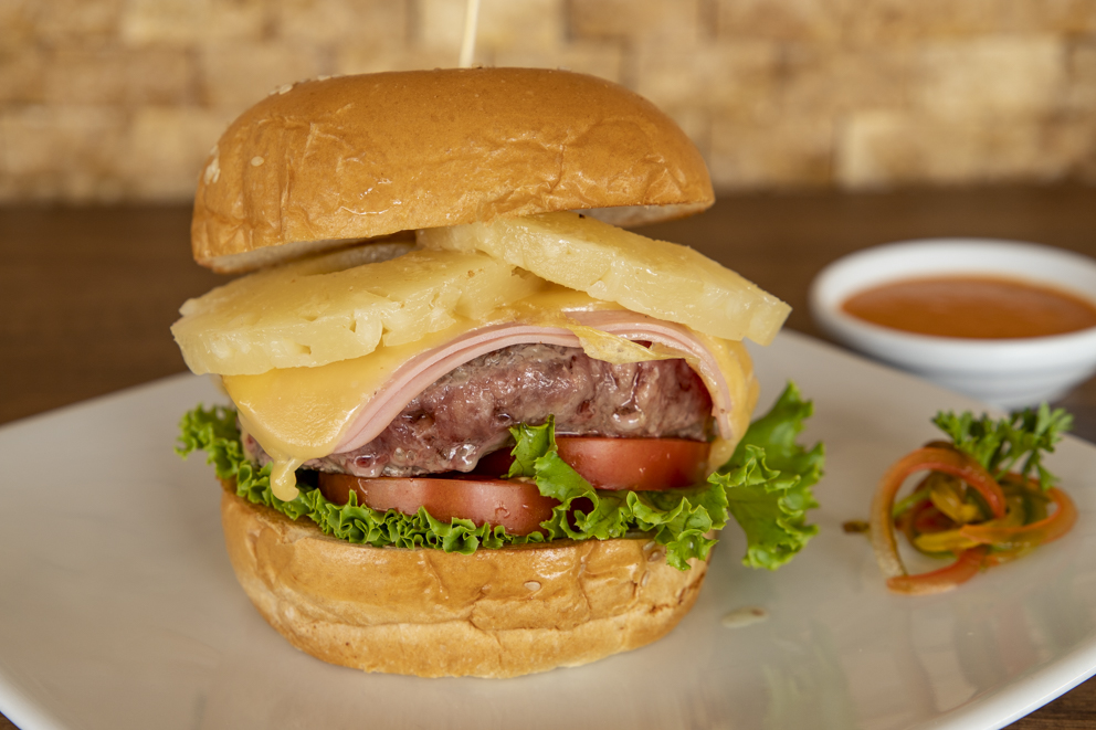 Hamburguesa Hawaiana