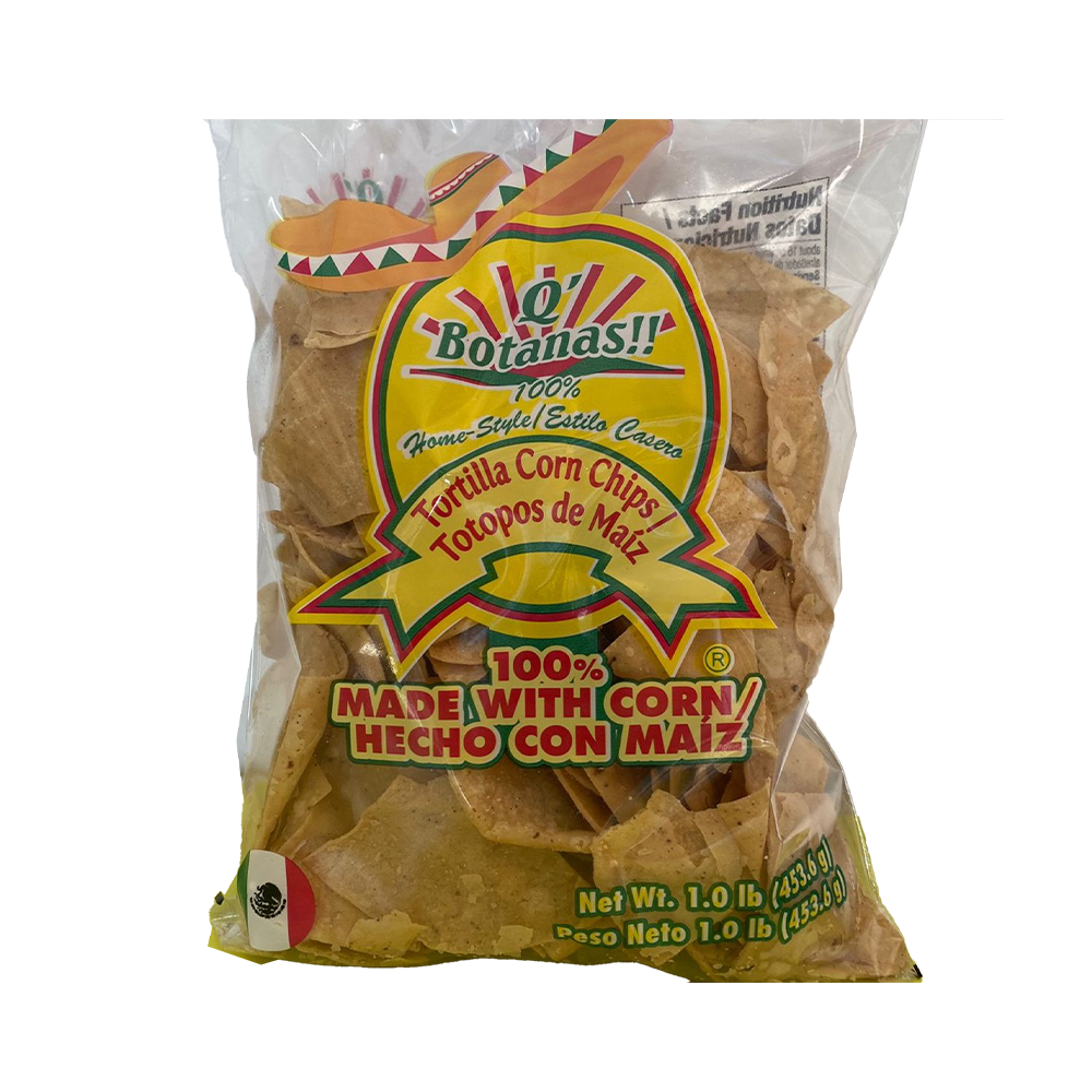 Totopos de Maíz 455 g