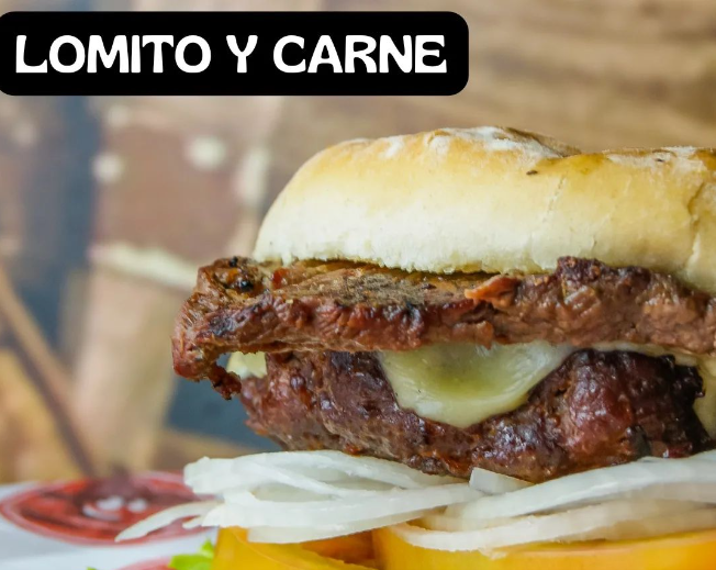 Hamburguesa Lomito y Carne