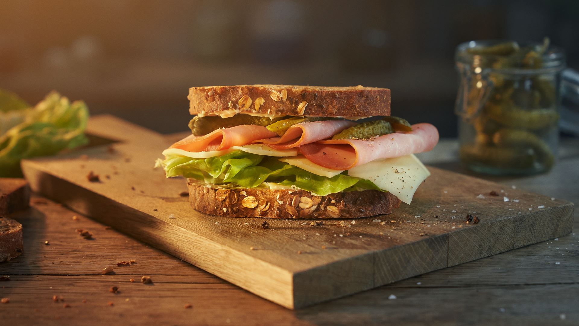 Sandwich de Jamón de Pavo