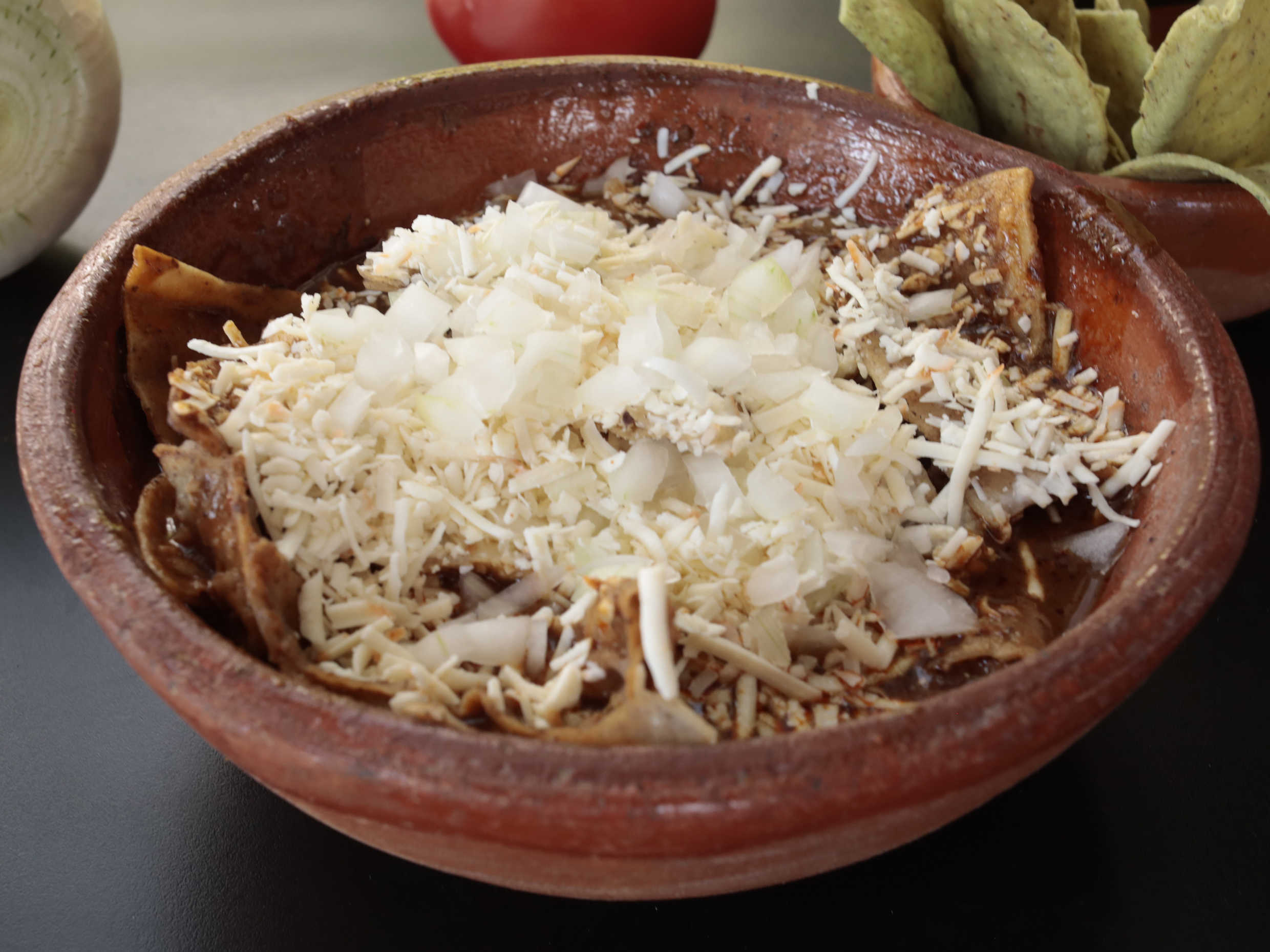 Chilaquiles de Mole
