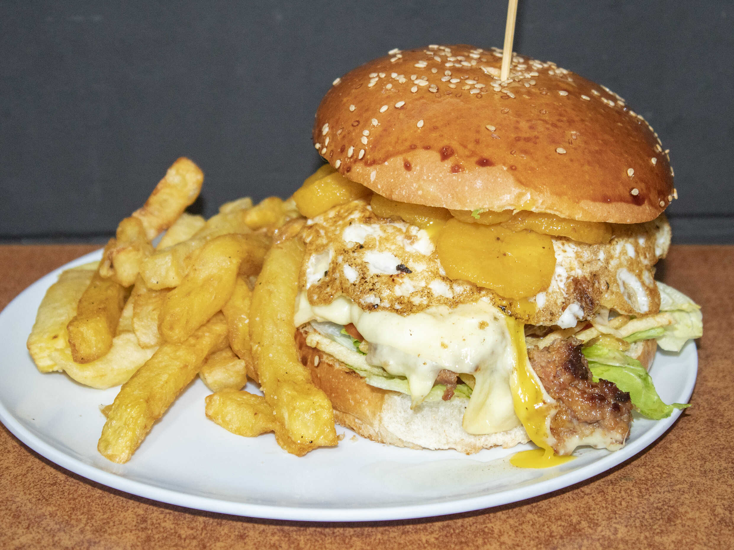 Hamburguesa a Lo Pobre