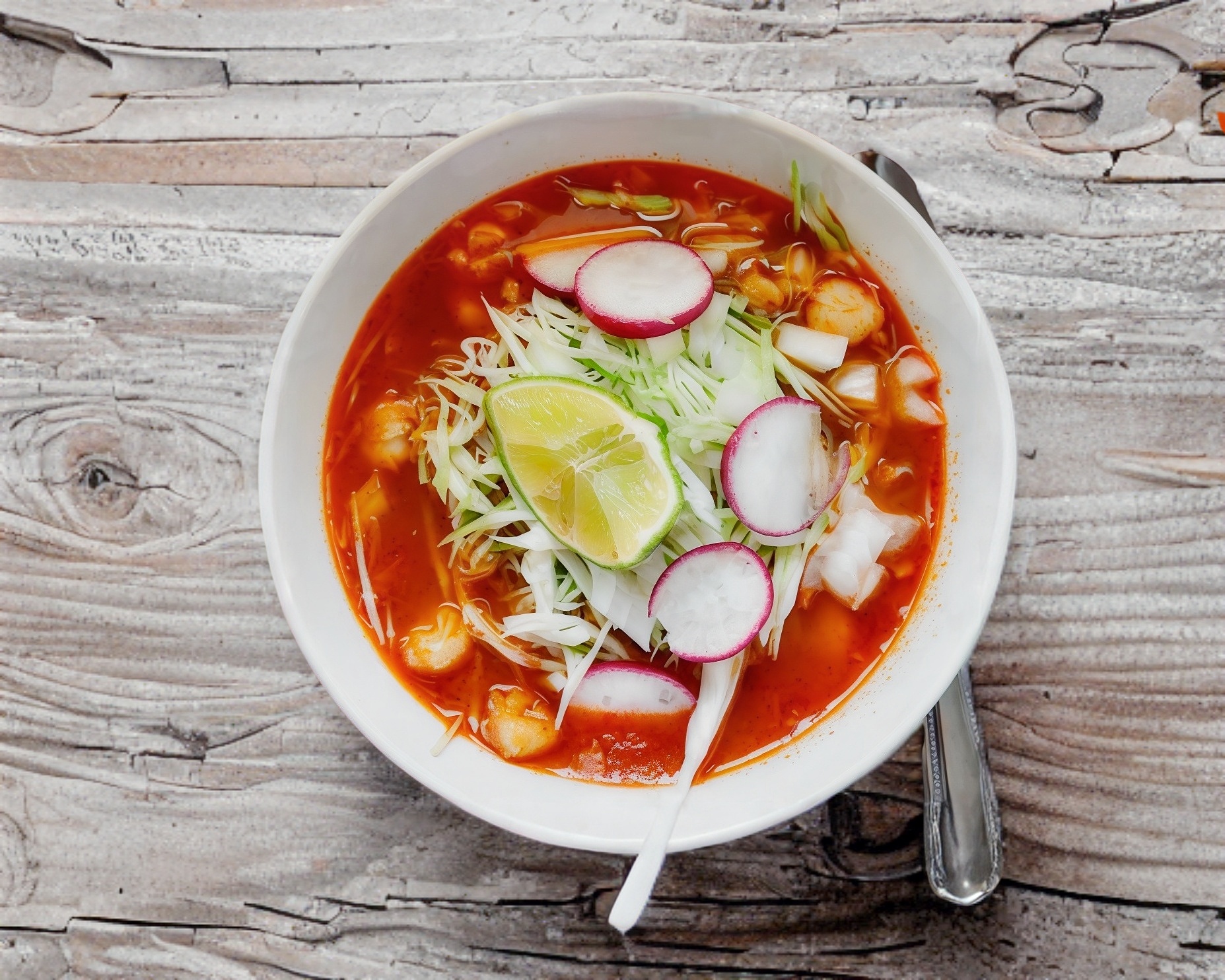 1/2 Litro de Pozole Rojo