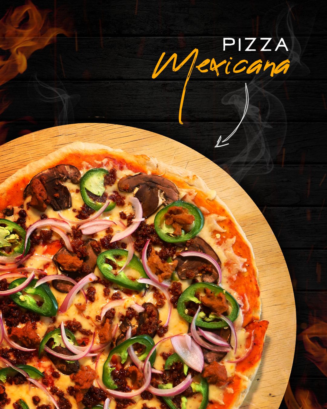 Pizza Mexicana Grande