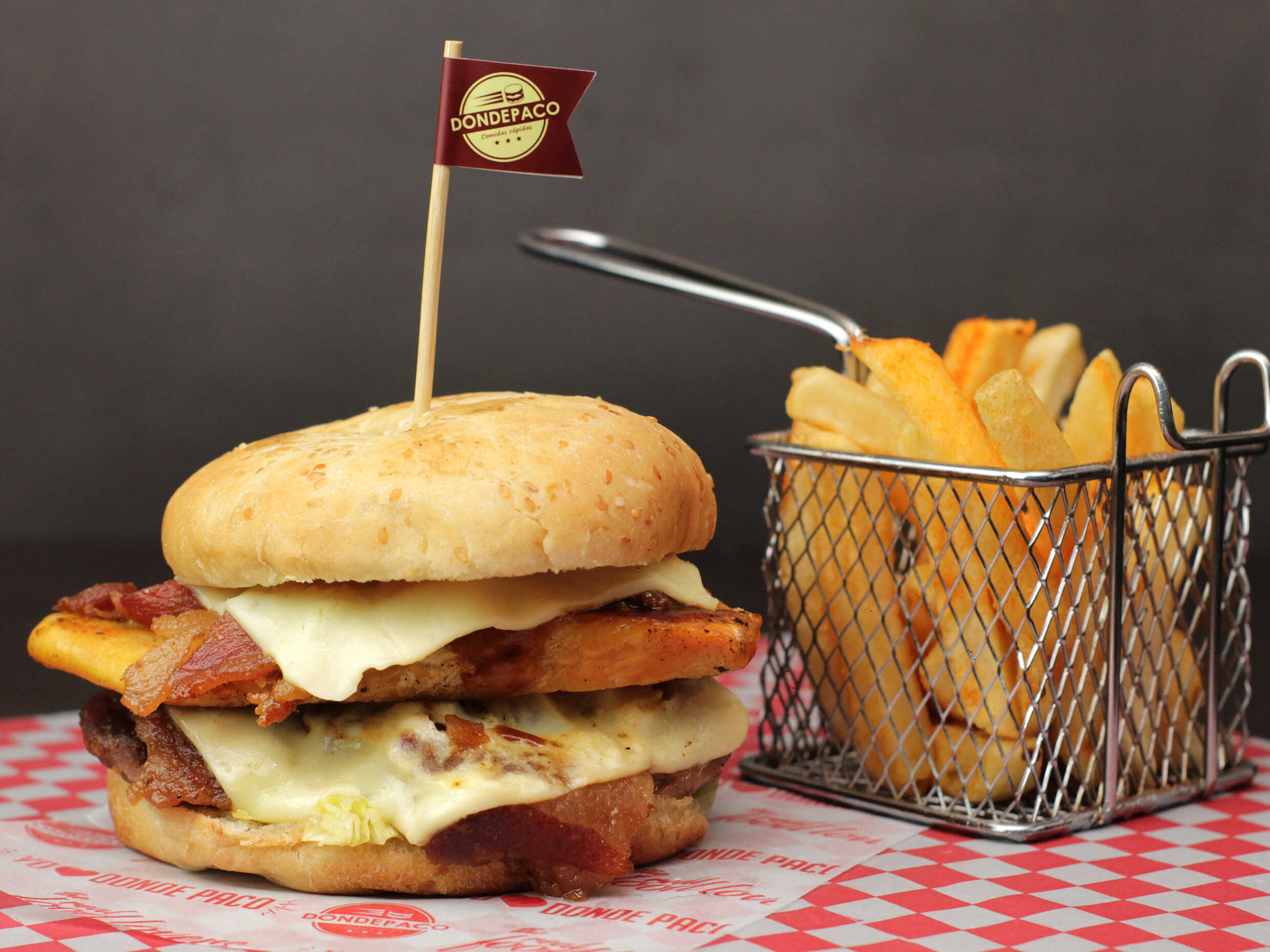 Paco Burger Doble Mixta