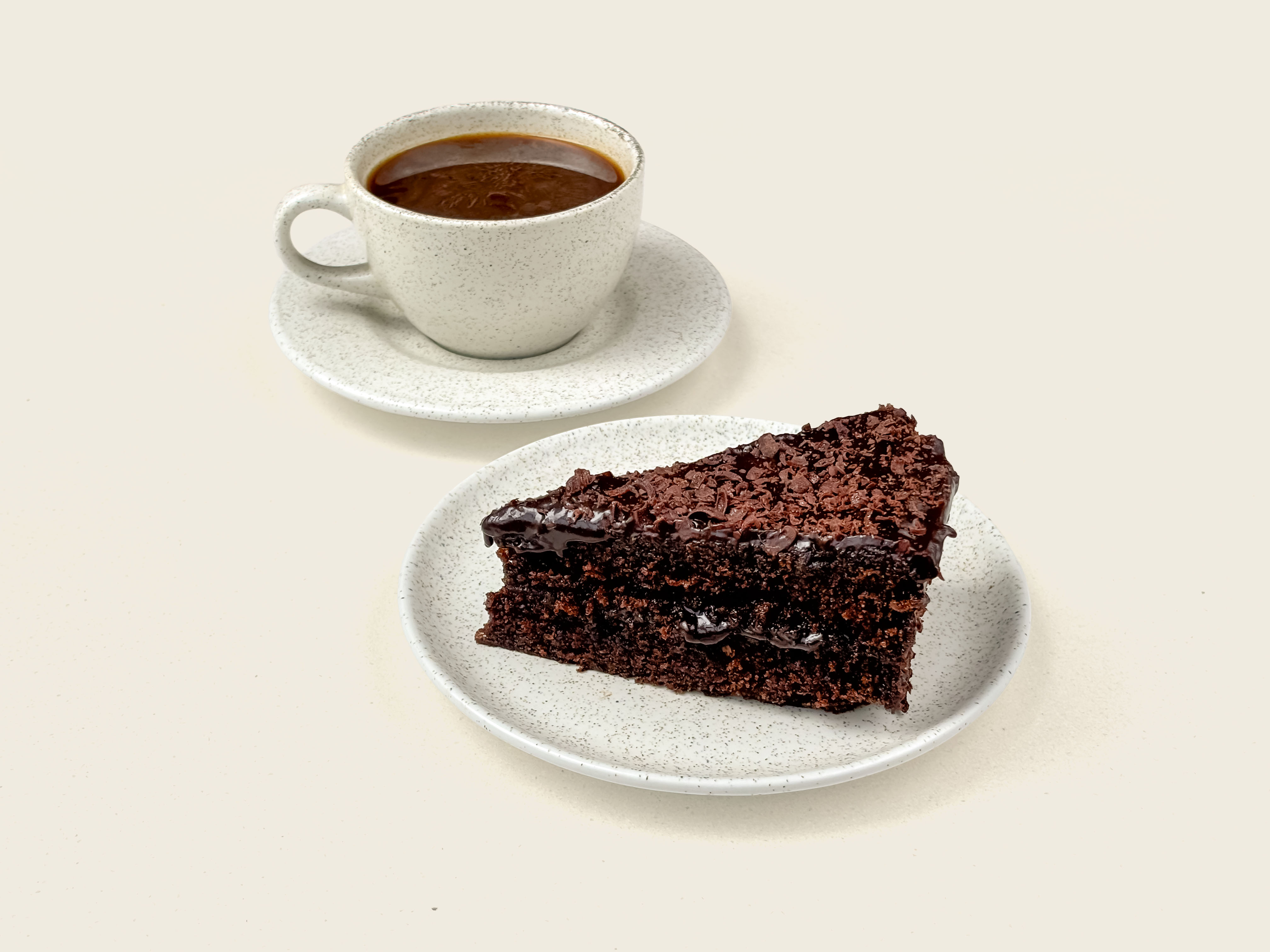 Torta de Chocolate más Café