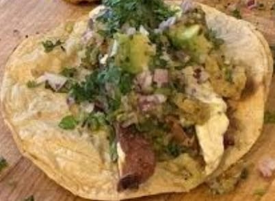 Taco con Queso de Maciza