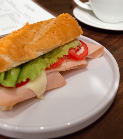 Baguette de Jamón de Pavo
