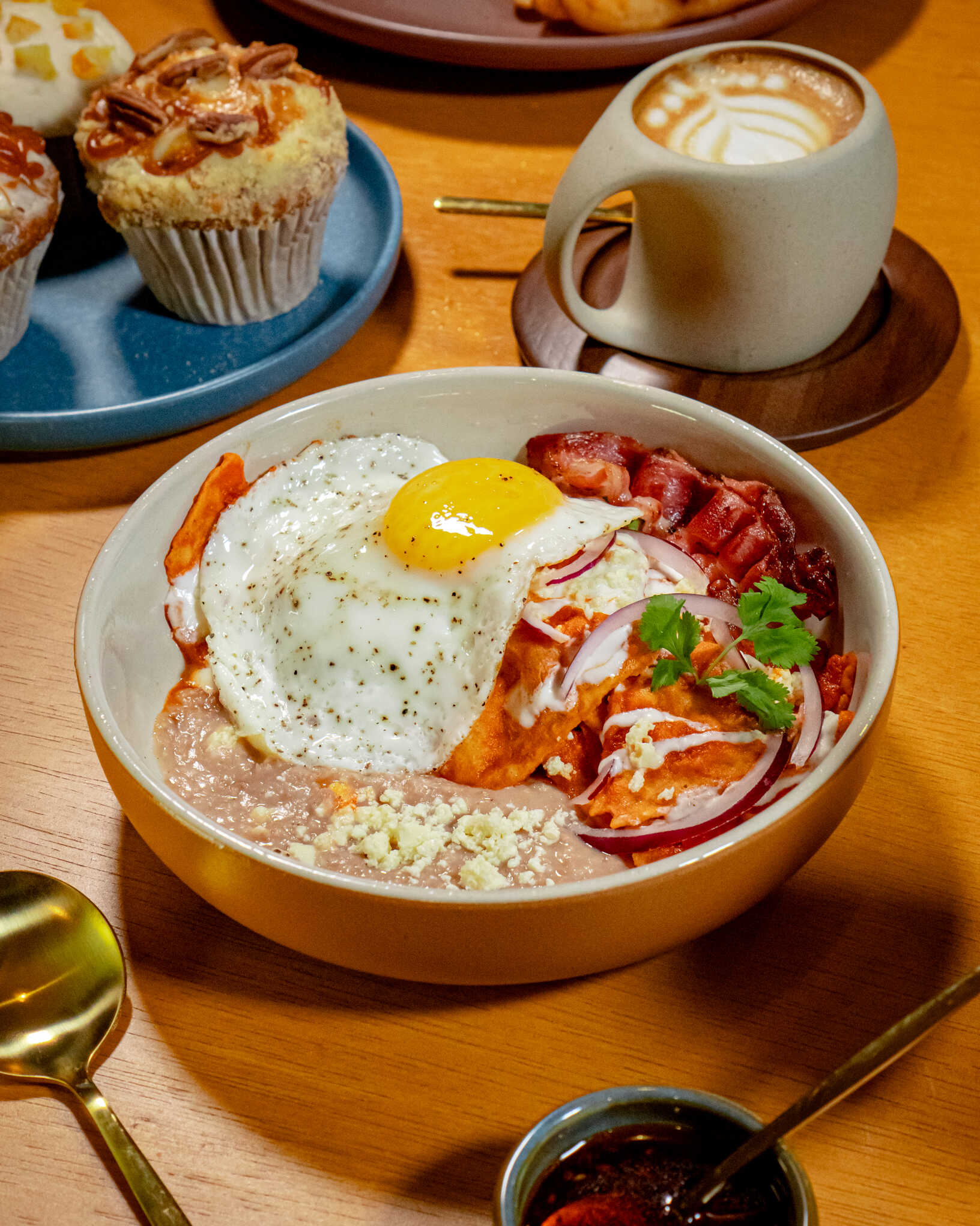 Chilaquiles en Salsa Chipotle
