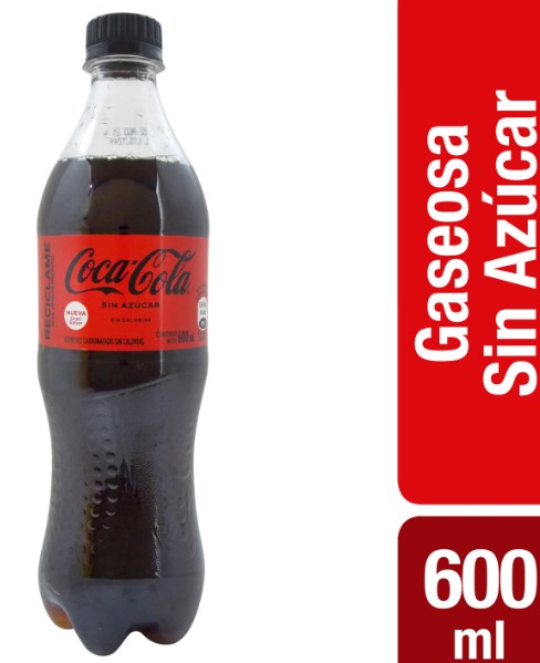 Coca Cola Zero 600 ml