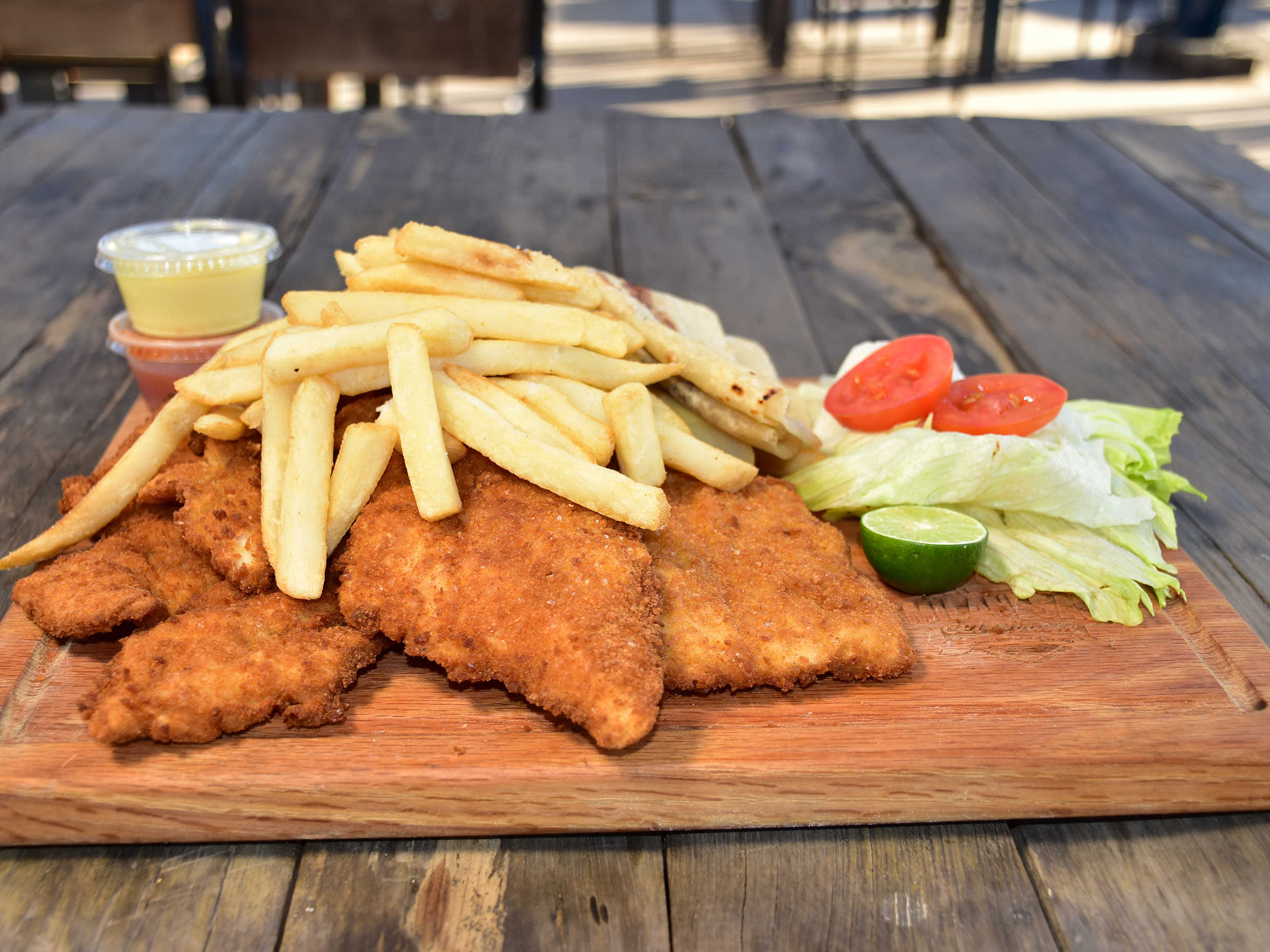 Milanesa Completa de Res