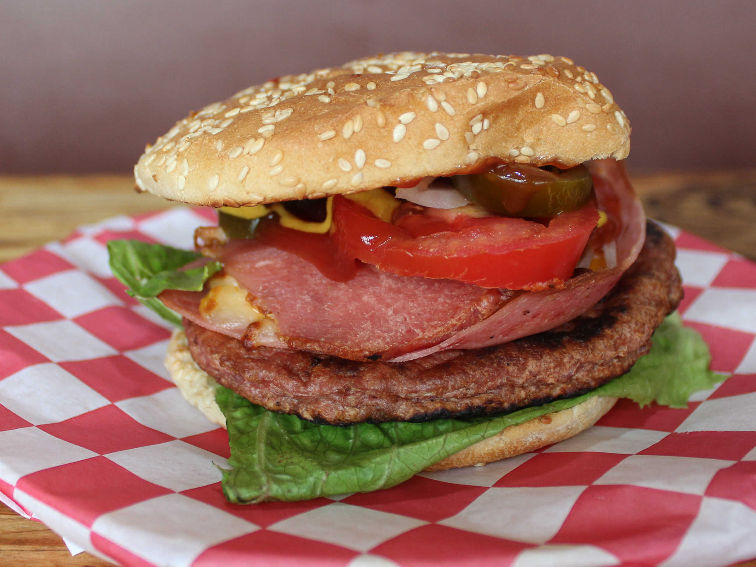 Hamburguesa Res