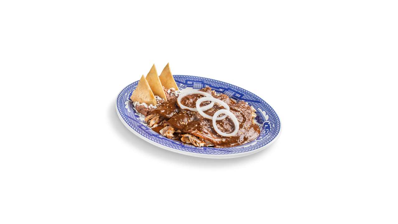 Enchiladas de Mole (3 pzas)