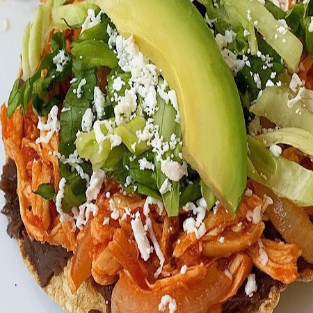 Tostadas de Pollo
