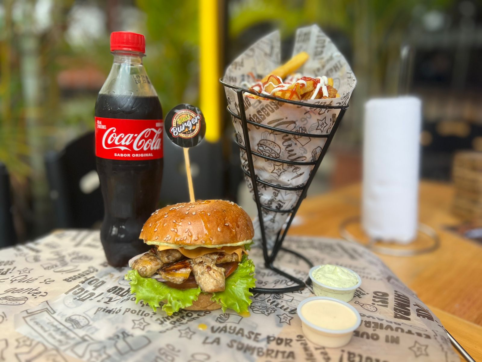 Hamburguesa Chicken Smash