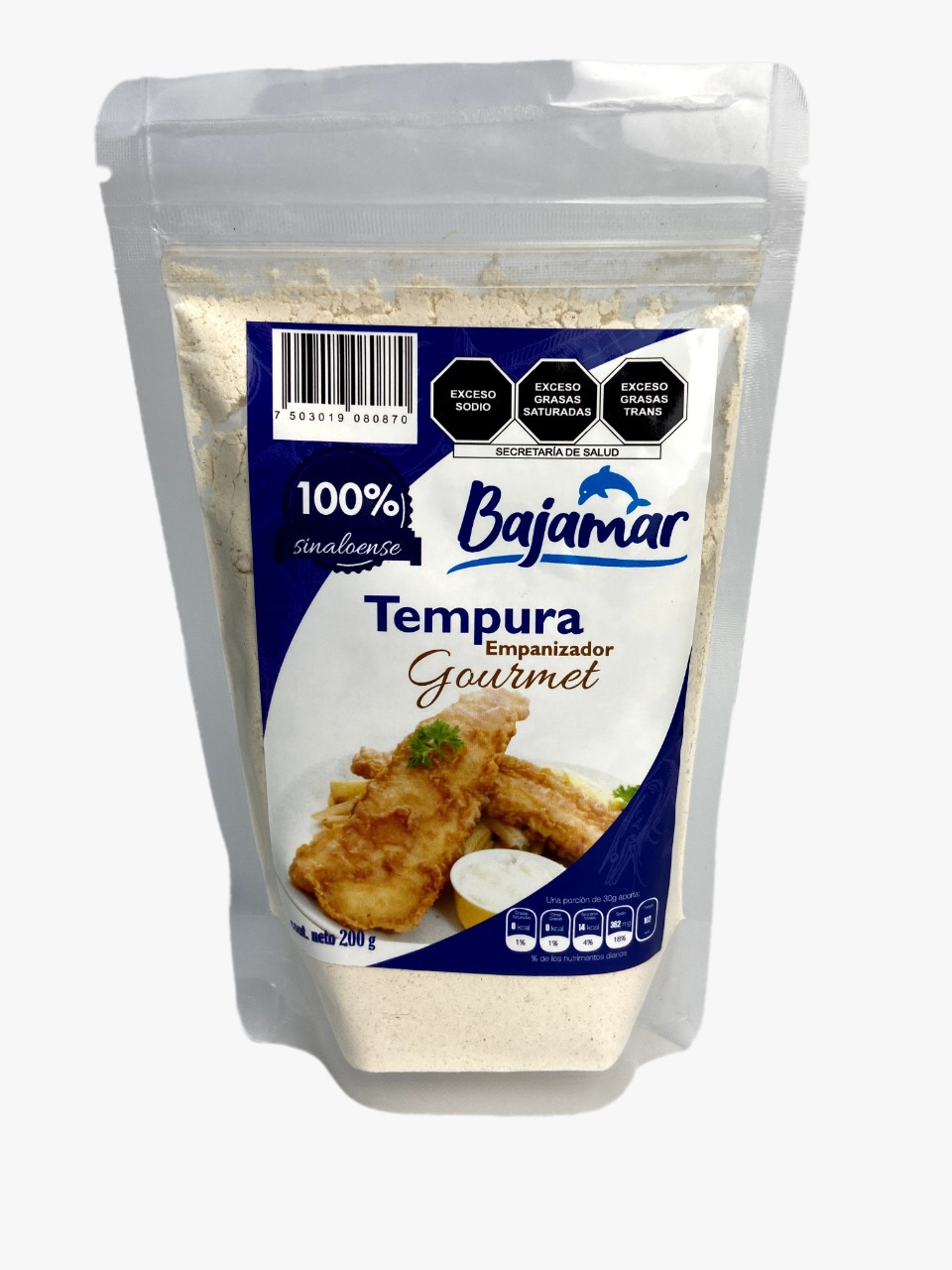 Empanizador Baja Mar 200 gr. Sabor Tempura