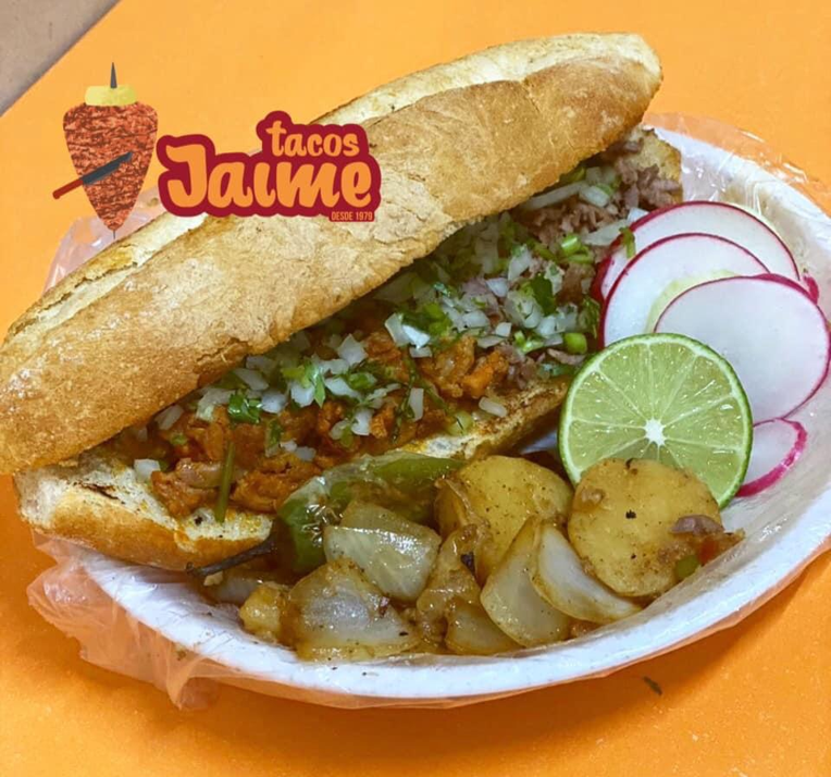 Lonche de Suadero