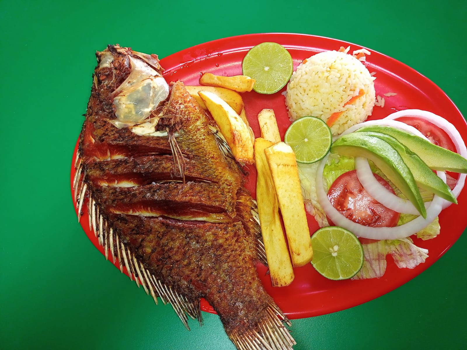 Mojarra frita
