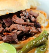Torta de Arrachera