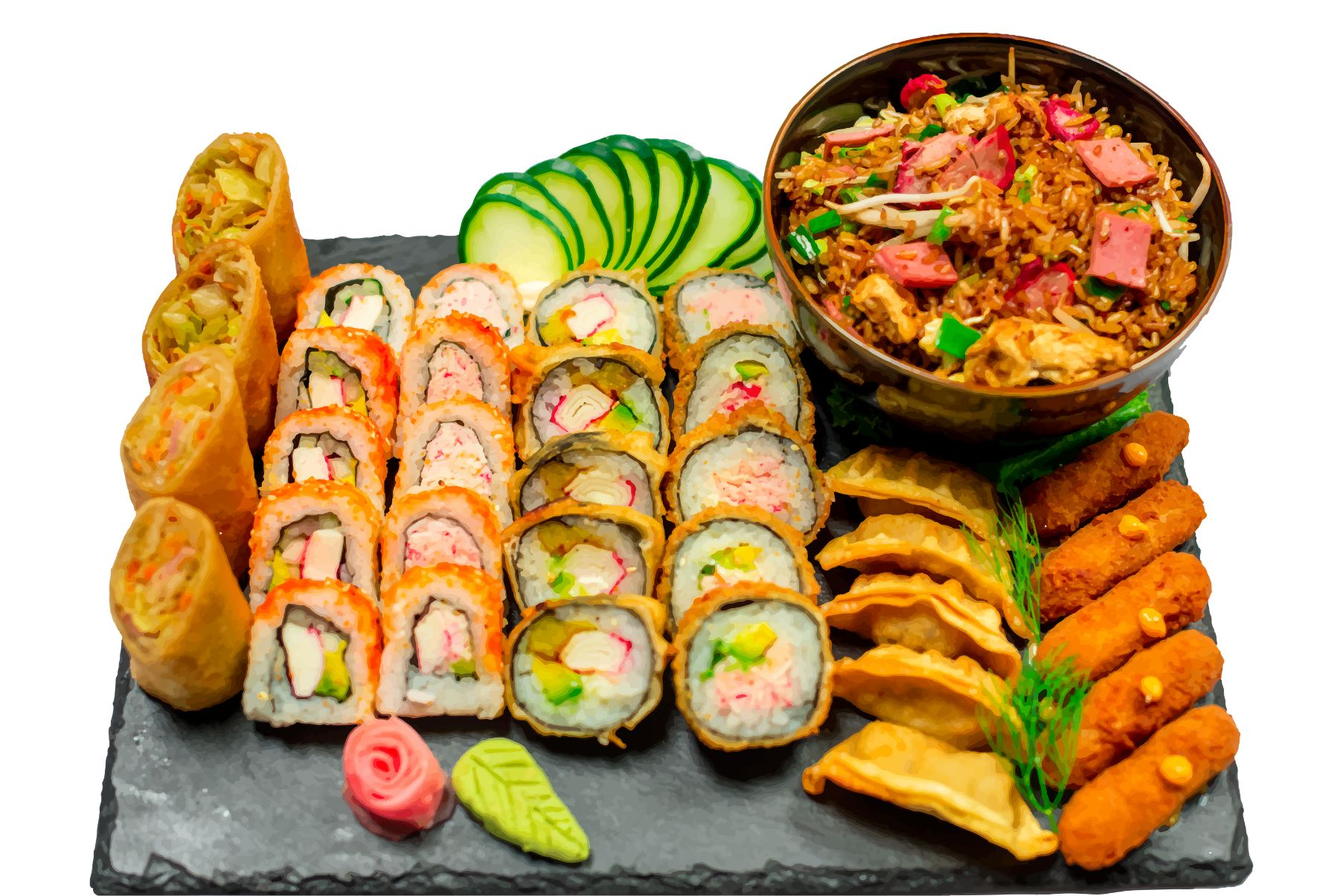 Comb Familia Sushi y Cantonés