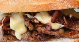 Torta de Arrachera