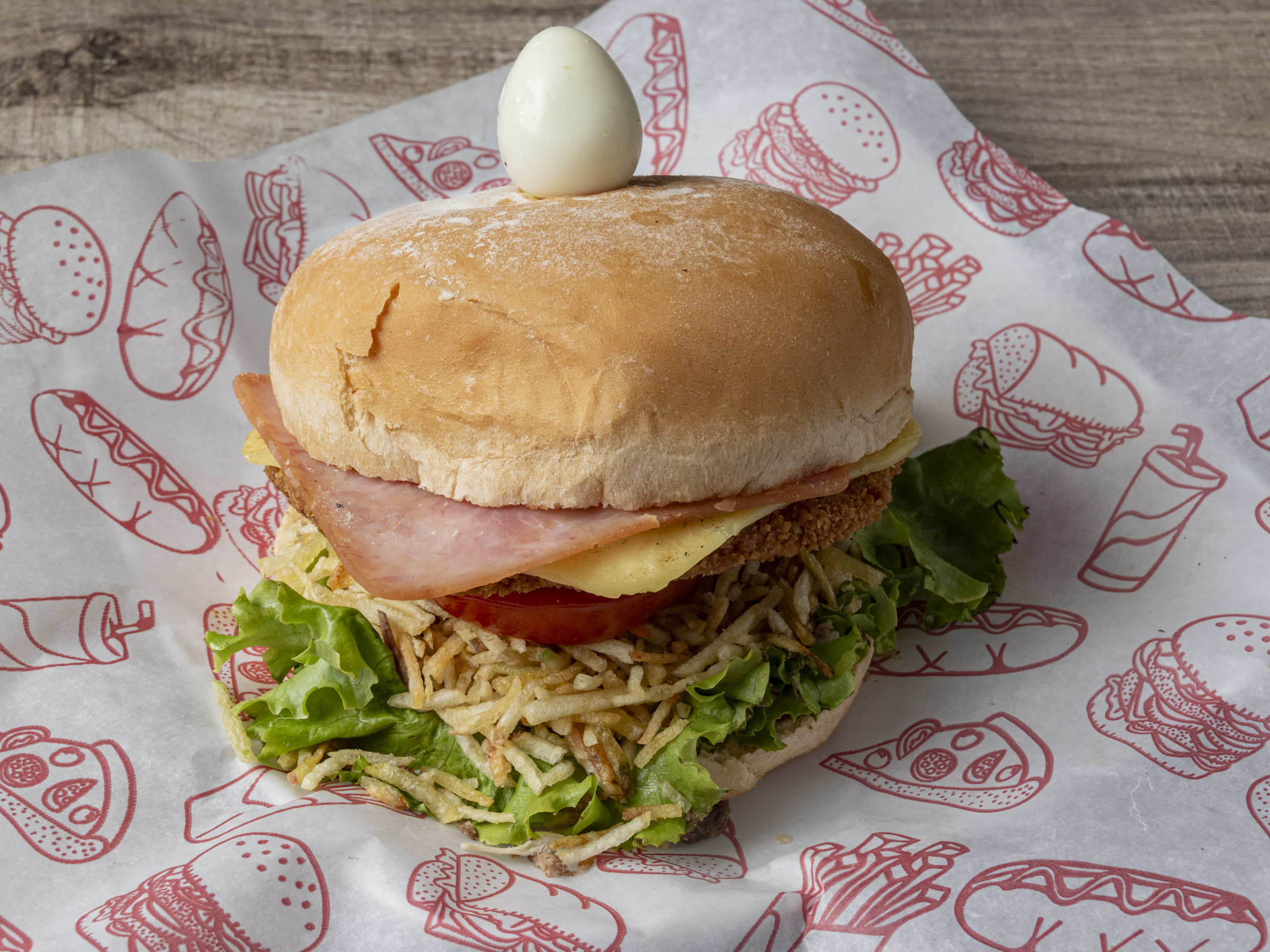 Hamburguesa Pollo Especial