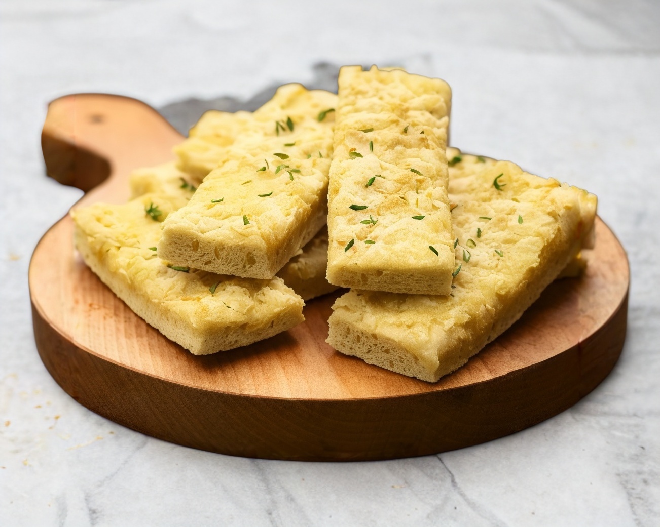 Pan de ajo con queso