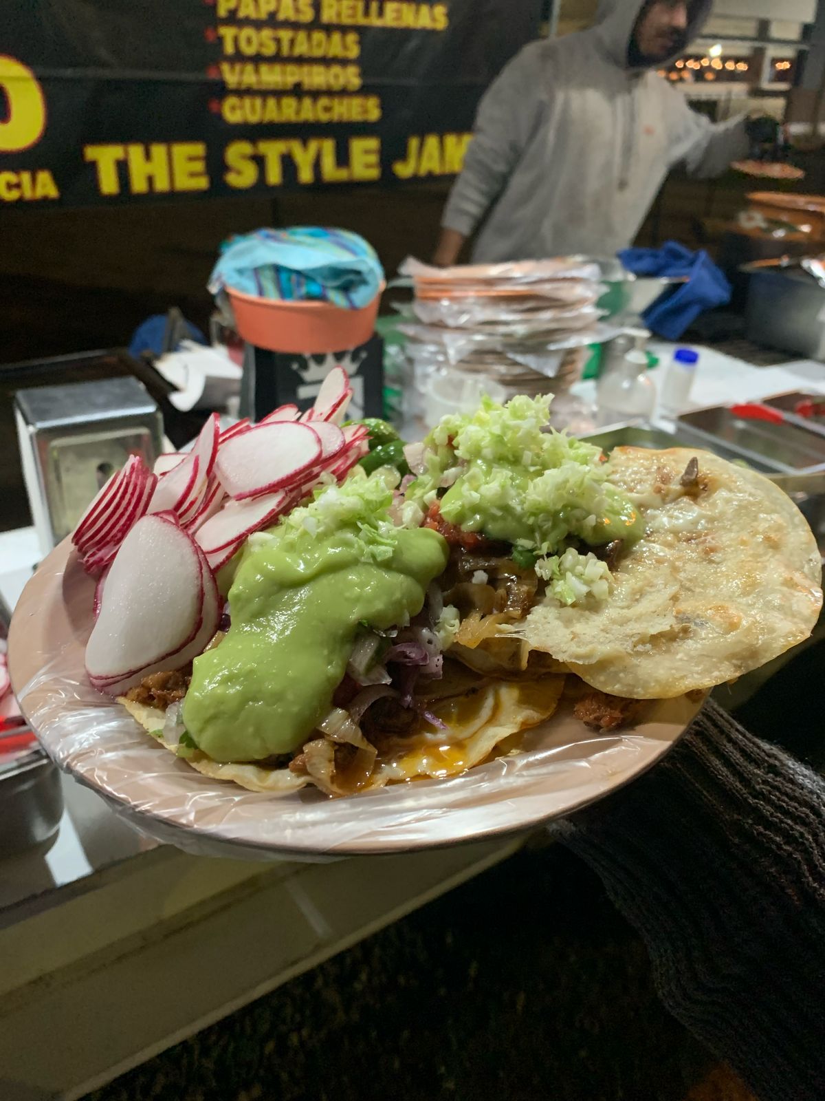 Quesataco Asada, Adobada y Tripa