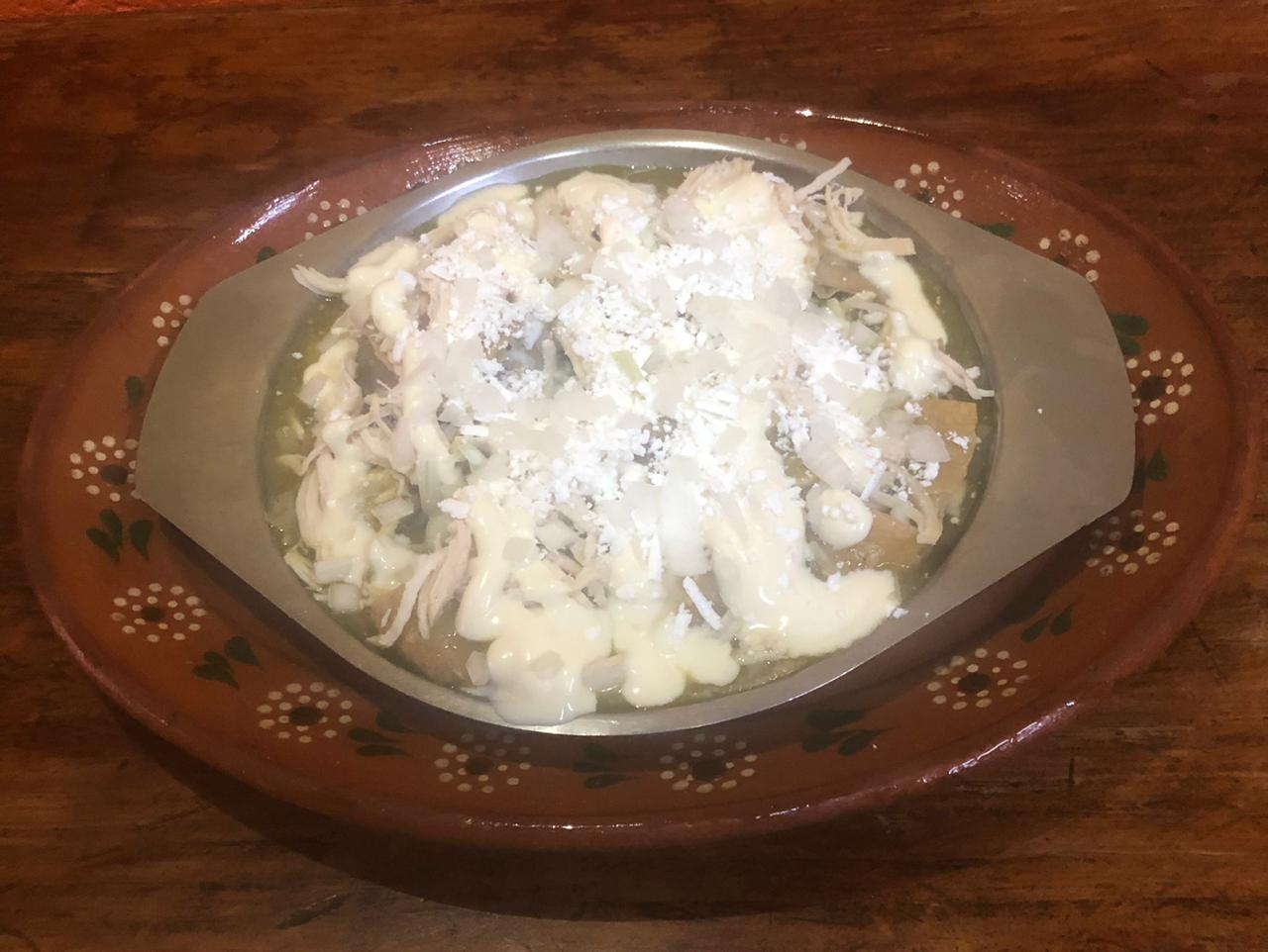 Chilaquiles de pollo