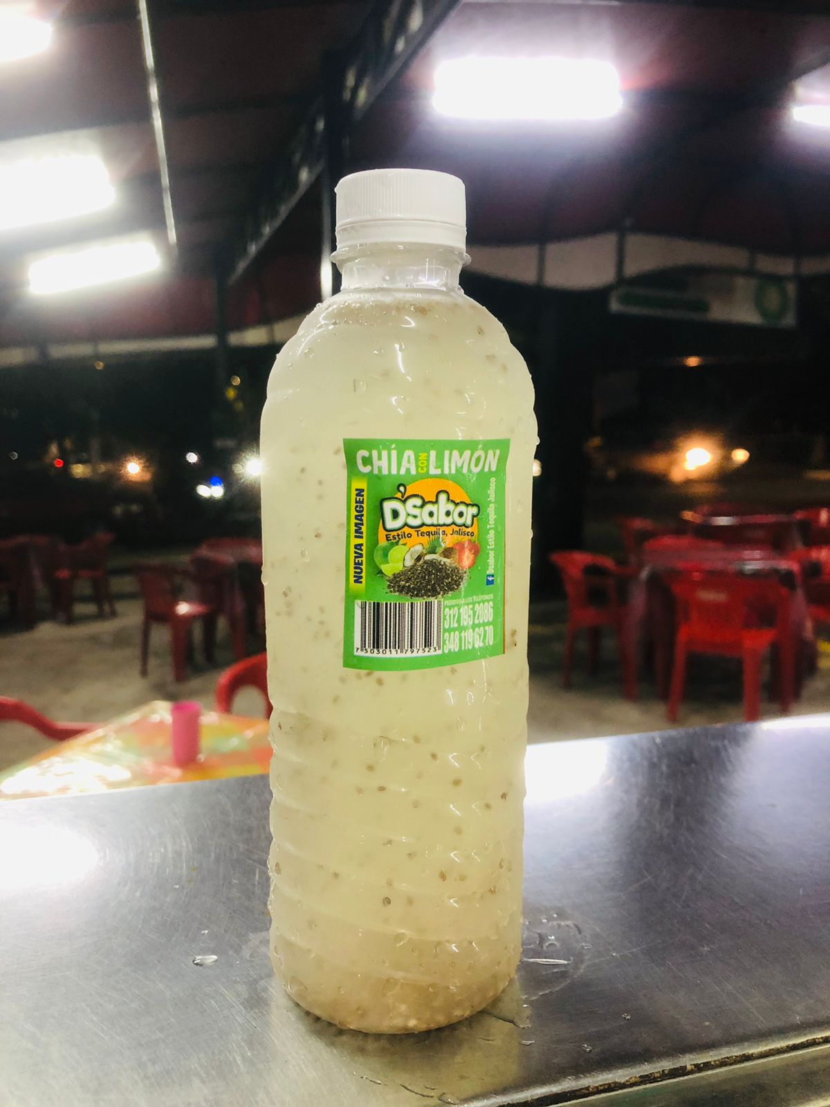 Agua de Limón con Chía