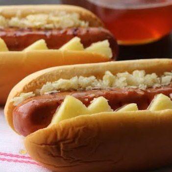Dogo con Queso y Piña