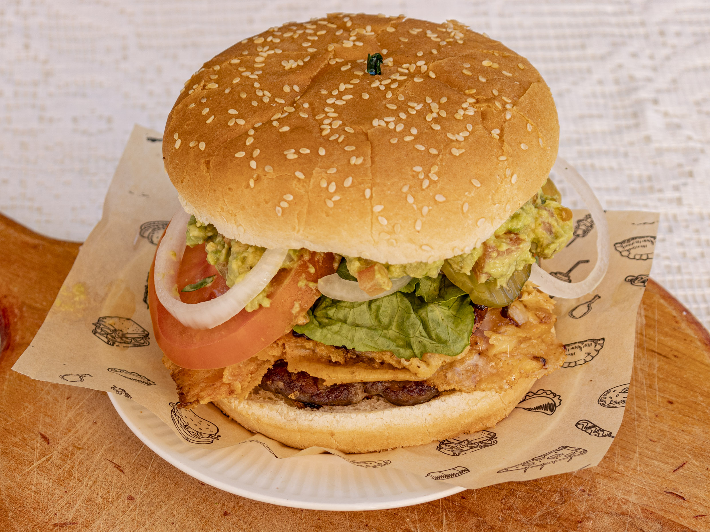 Hamburguesa Pit Bull