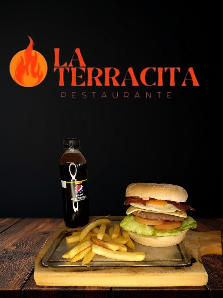 Combo Hamburguesa de la Casa