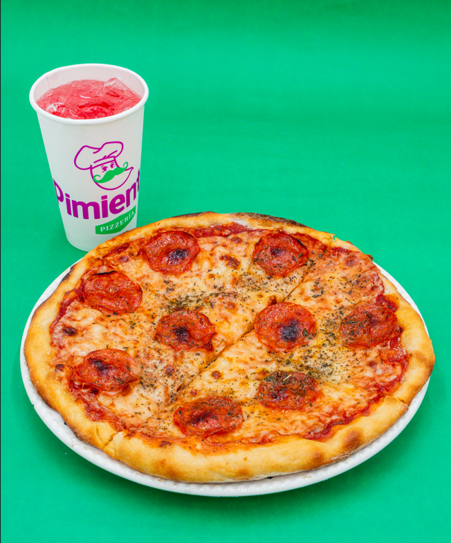Pizza Personal + Limonada natural