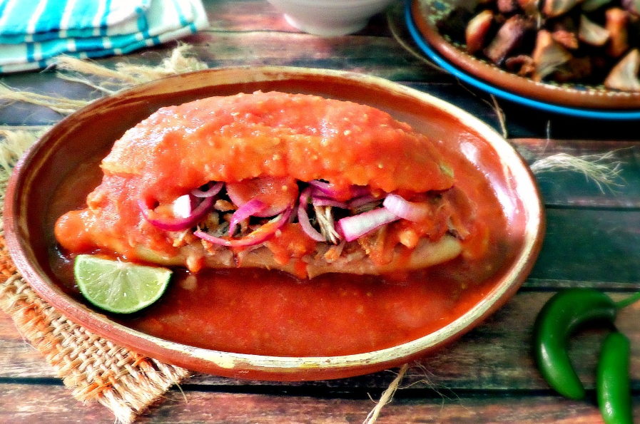 Torta Carnitas y Panela