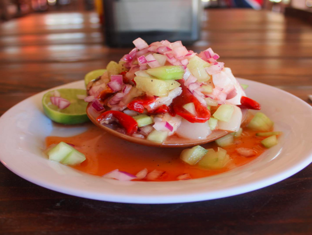Tostada de Pescado