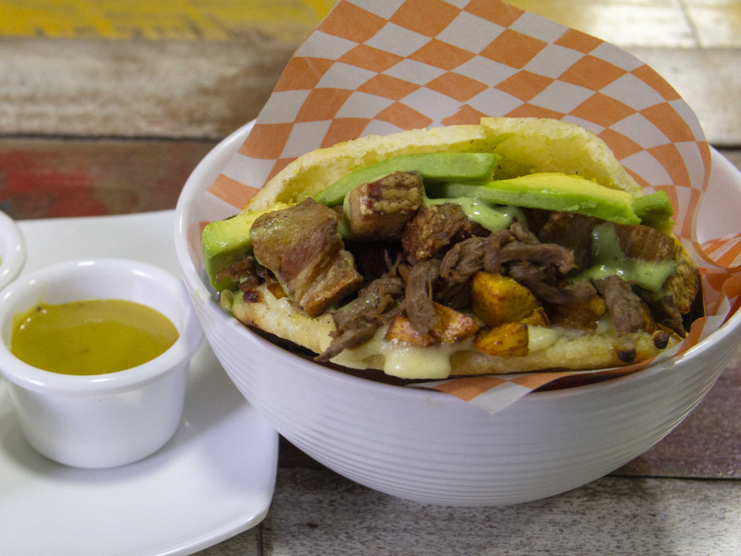 Arepa La Desmechada Full Parce