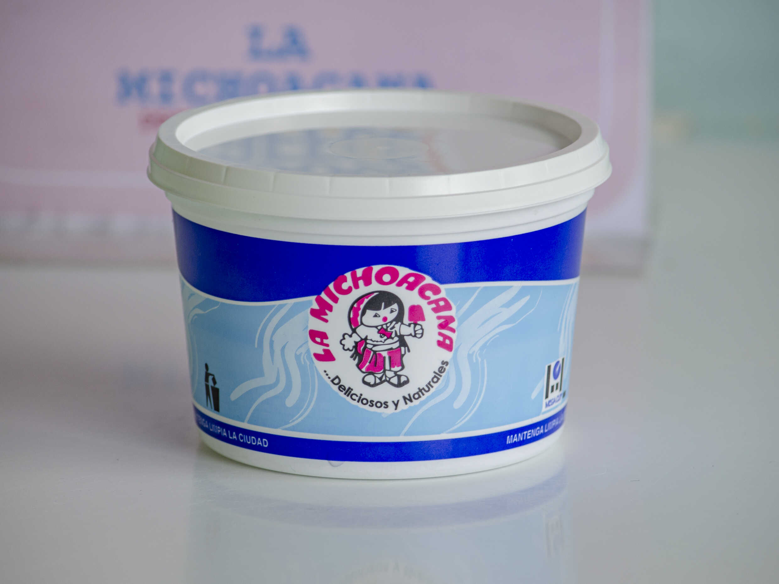 Medio Litro Helado de Limón