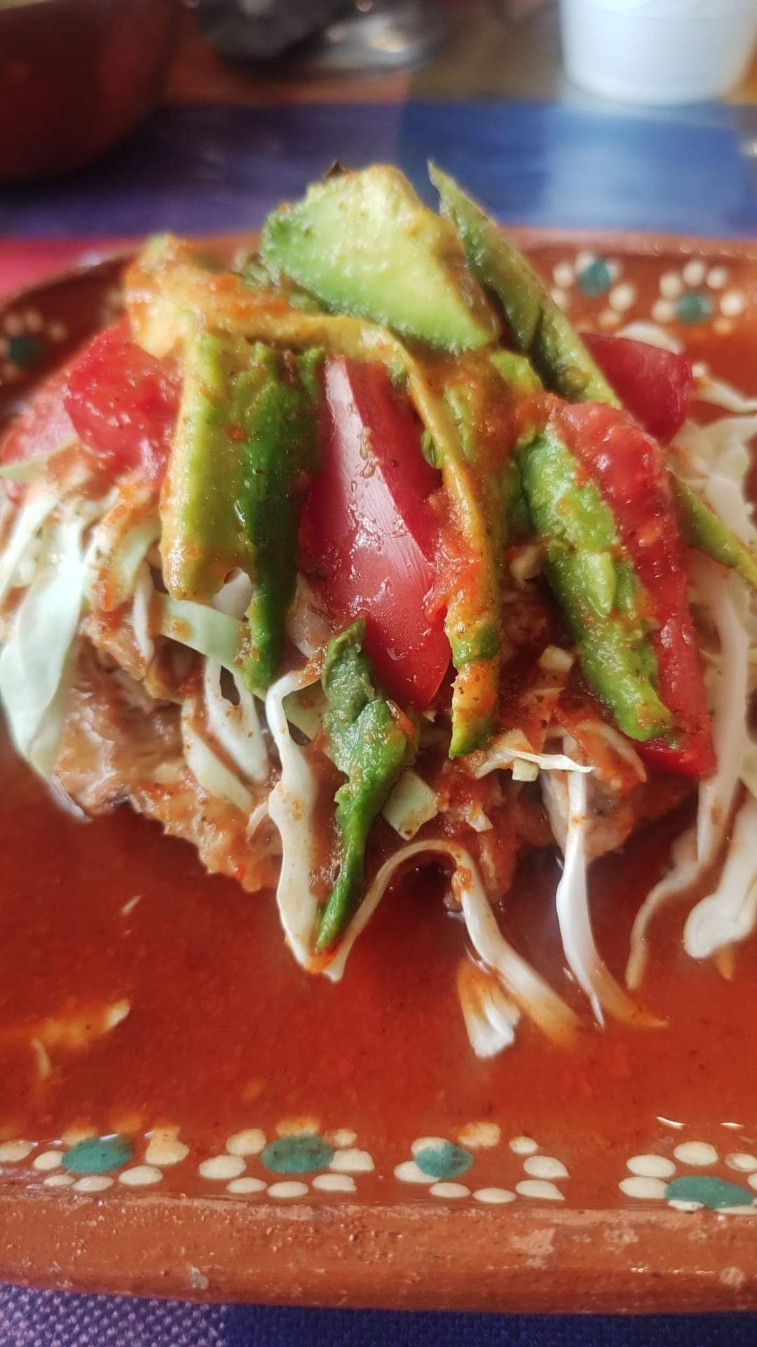 Tostada de Lomo de Puerco