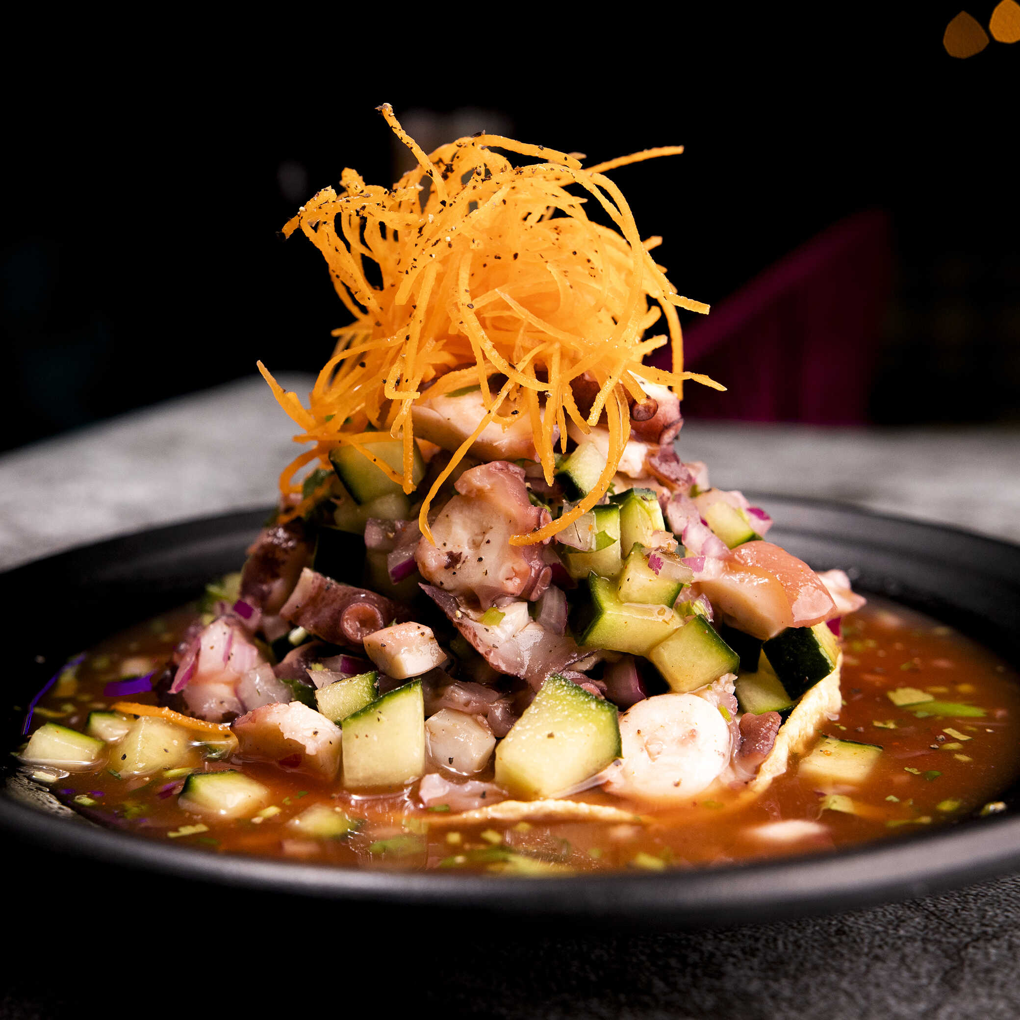 Kraken Tostada