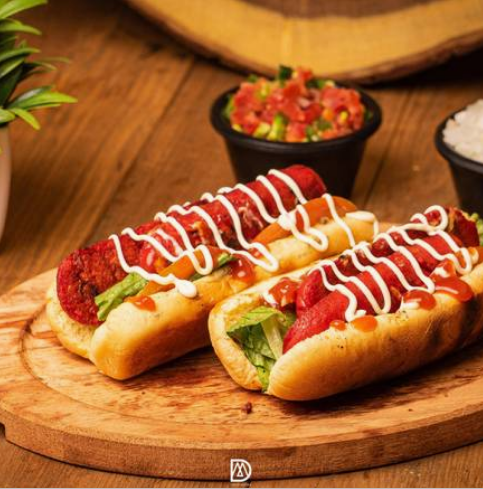 Hot dog especial.