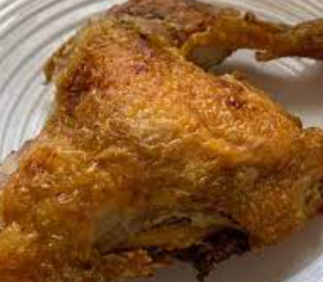 Cuarto de Pollo Frito