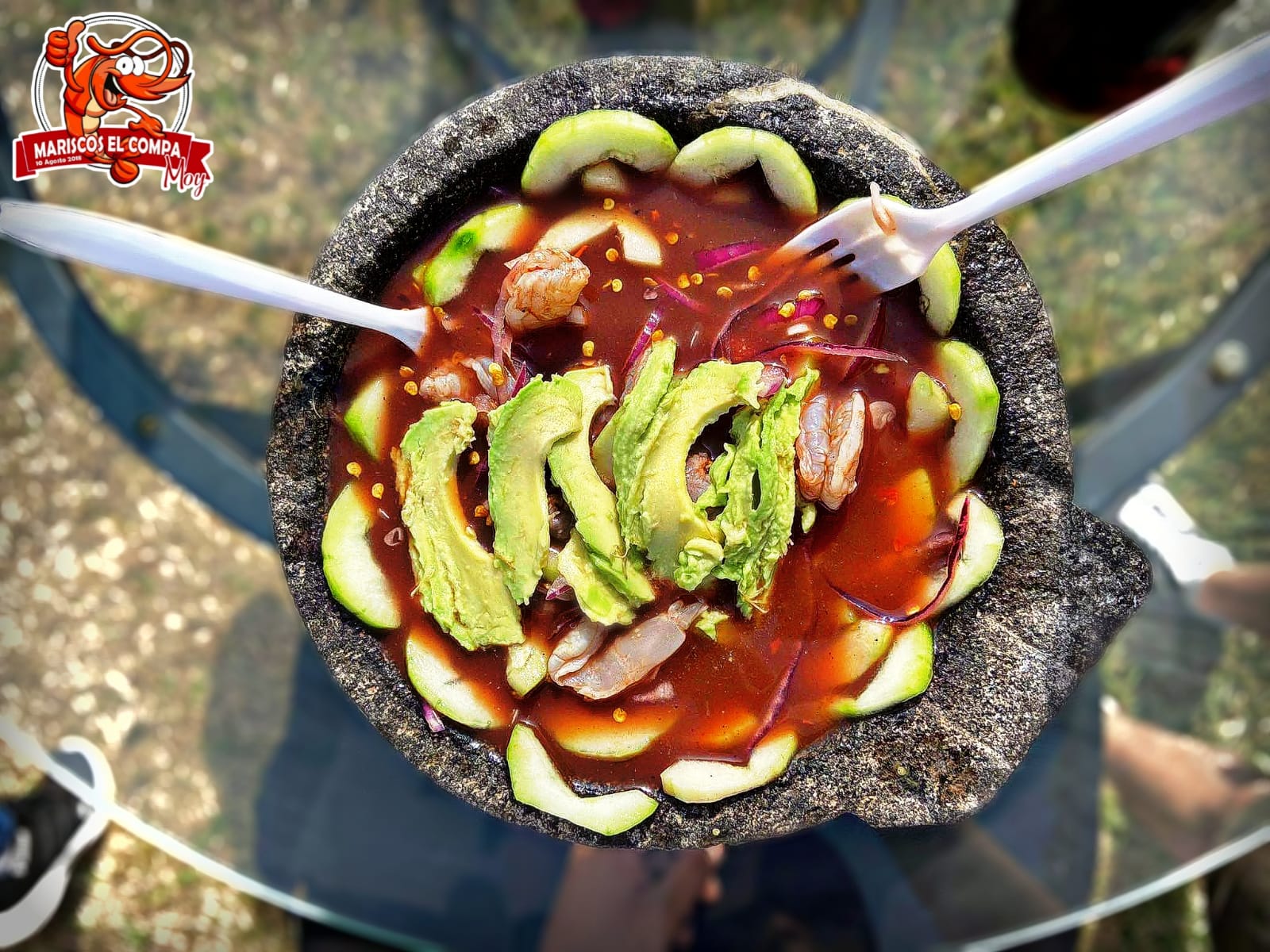 AGUACHILE DE CAMARÓN TRADICIONAL VASO DE 24 ONZAS