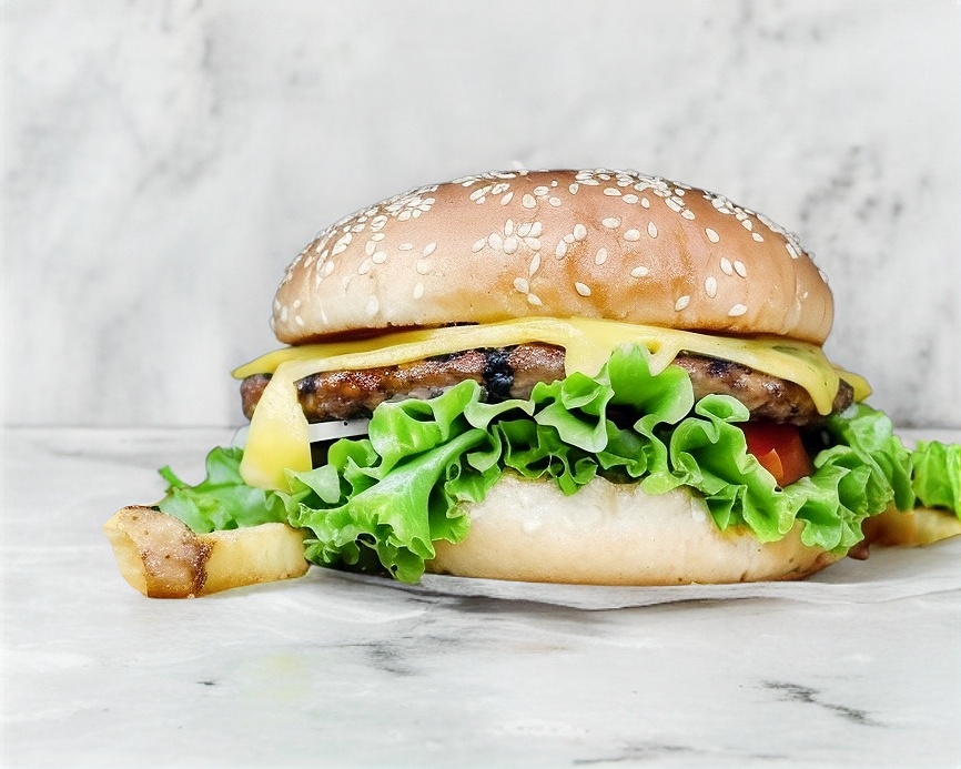 Hamburguesa Clásica de Arrachera