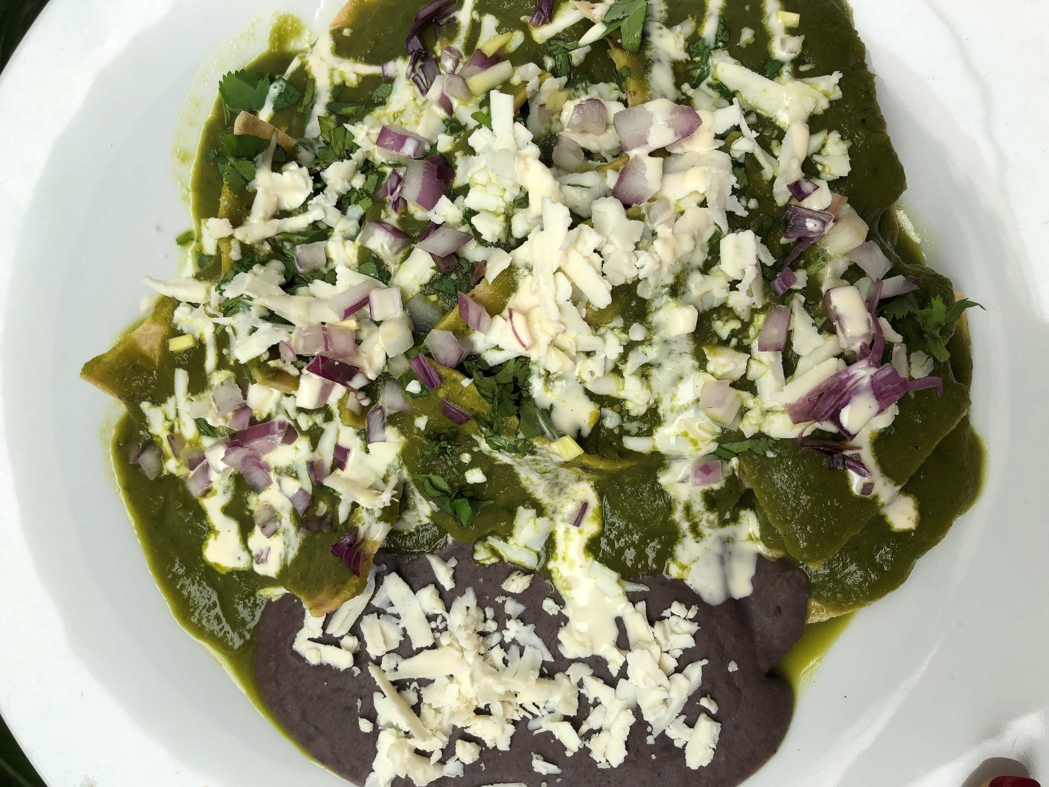 Chilaquiles Poblanos