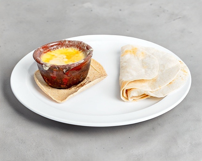 CAZUELA DE QUESO FUNDIDO (1)PZA 100grs