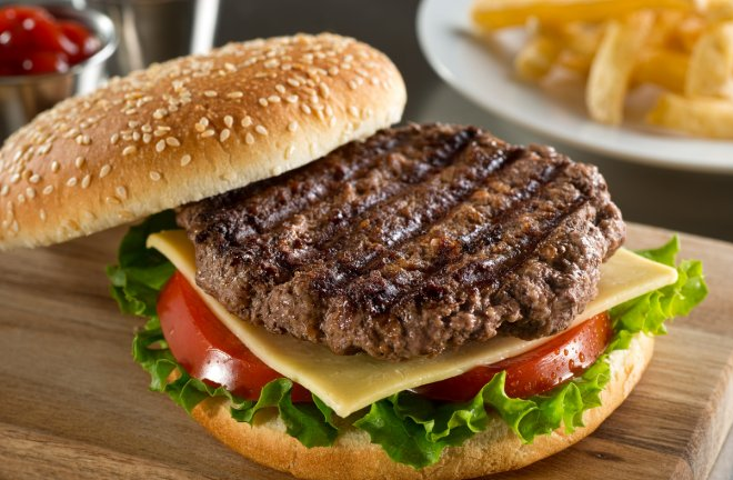 Hamburguesa de Res