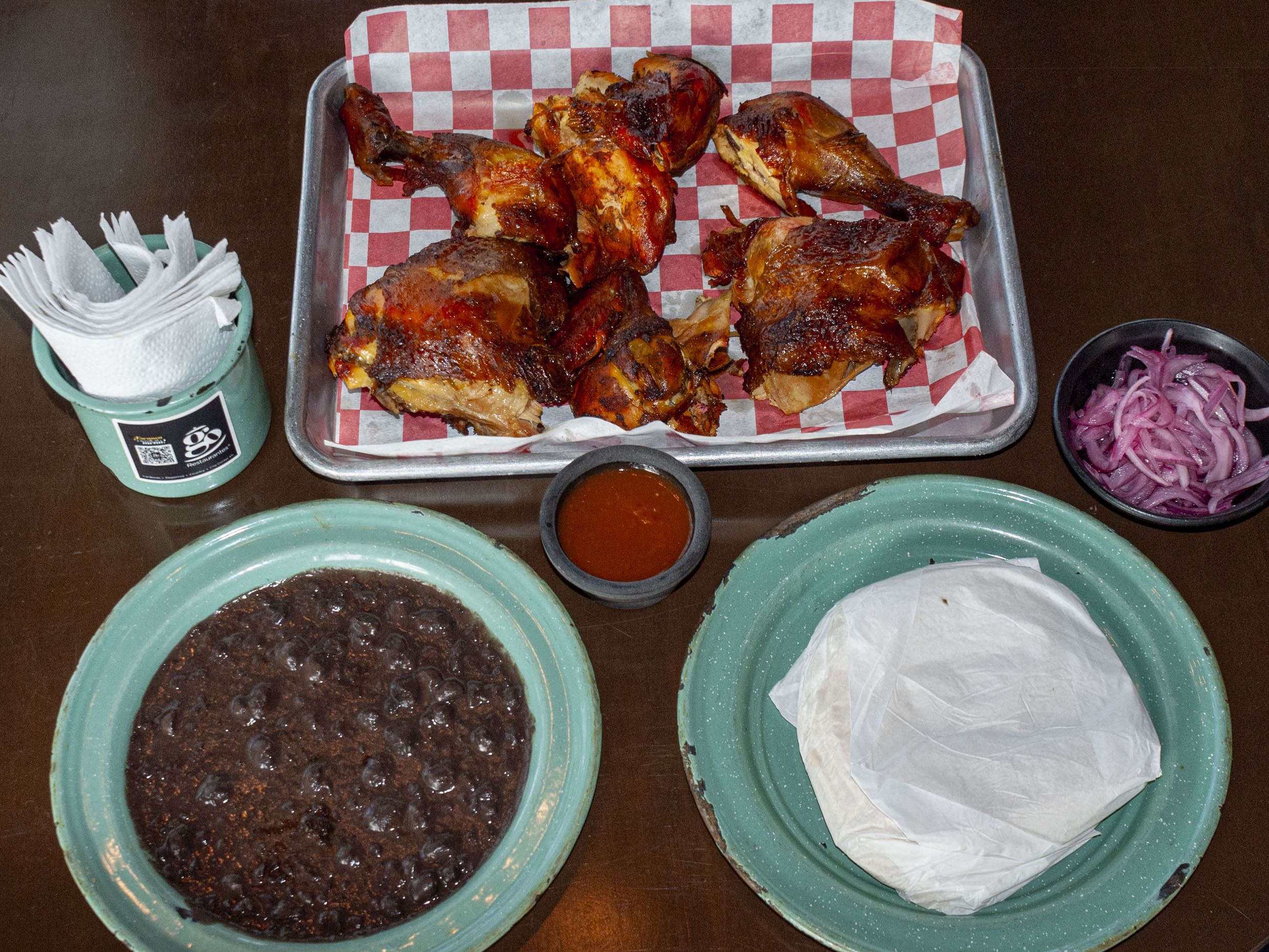 3/4 Pollo Asado